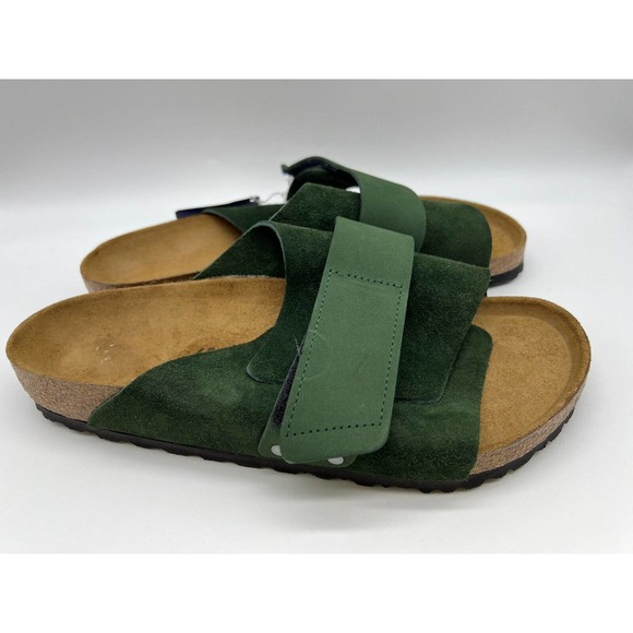 Birkenstock Shoes - Birkenstock Kyoto Mountain View Green Nubuck/Suede L11/M9/EUR 42 Sandals NEW